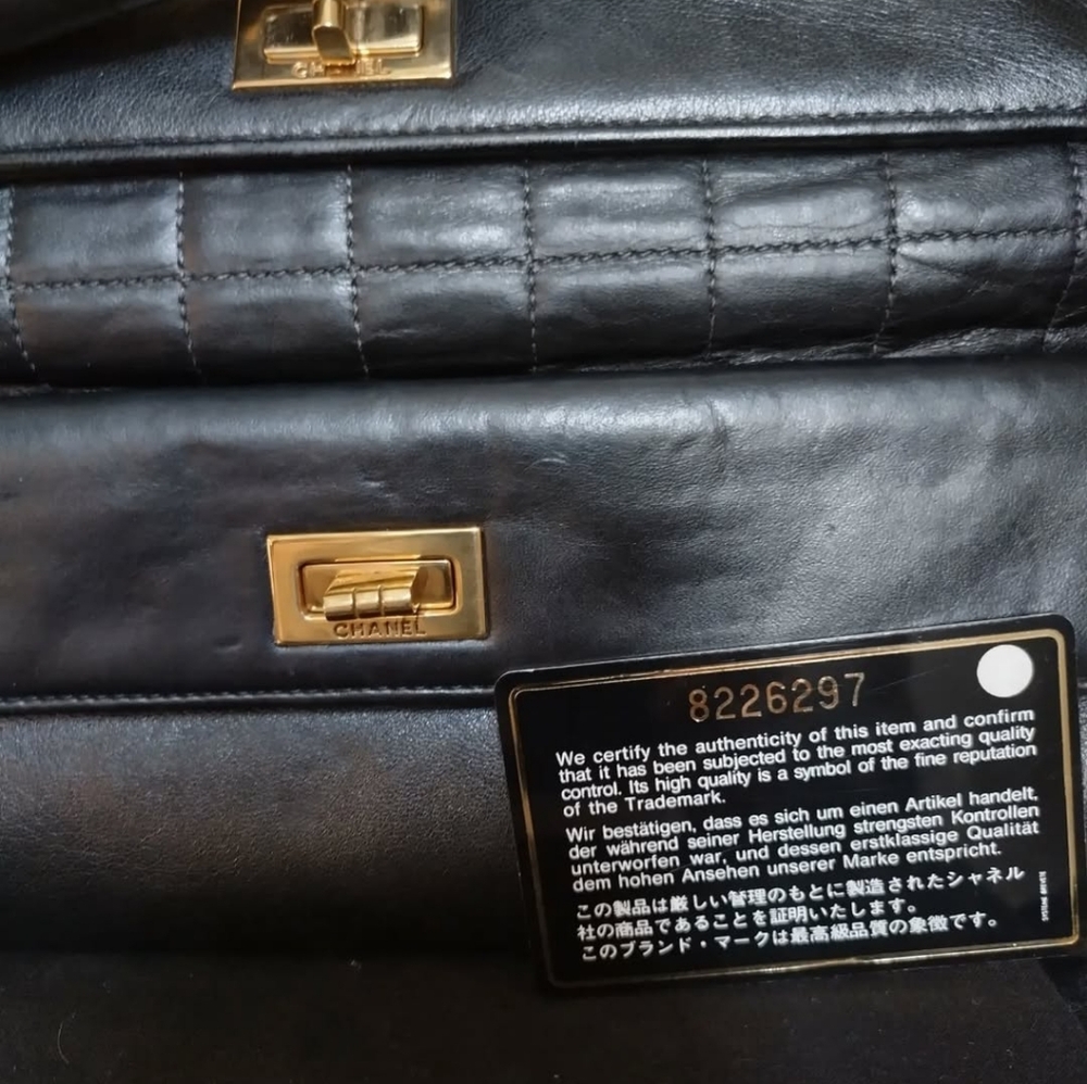 Rare CHANEL Mademoiselle Double Ressue Flap Handbag - Picture 5 of 16